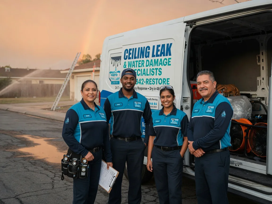 Ceiling Leak Cleanup company in East Greenville, PA