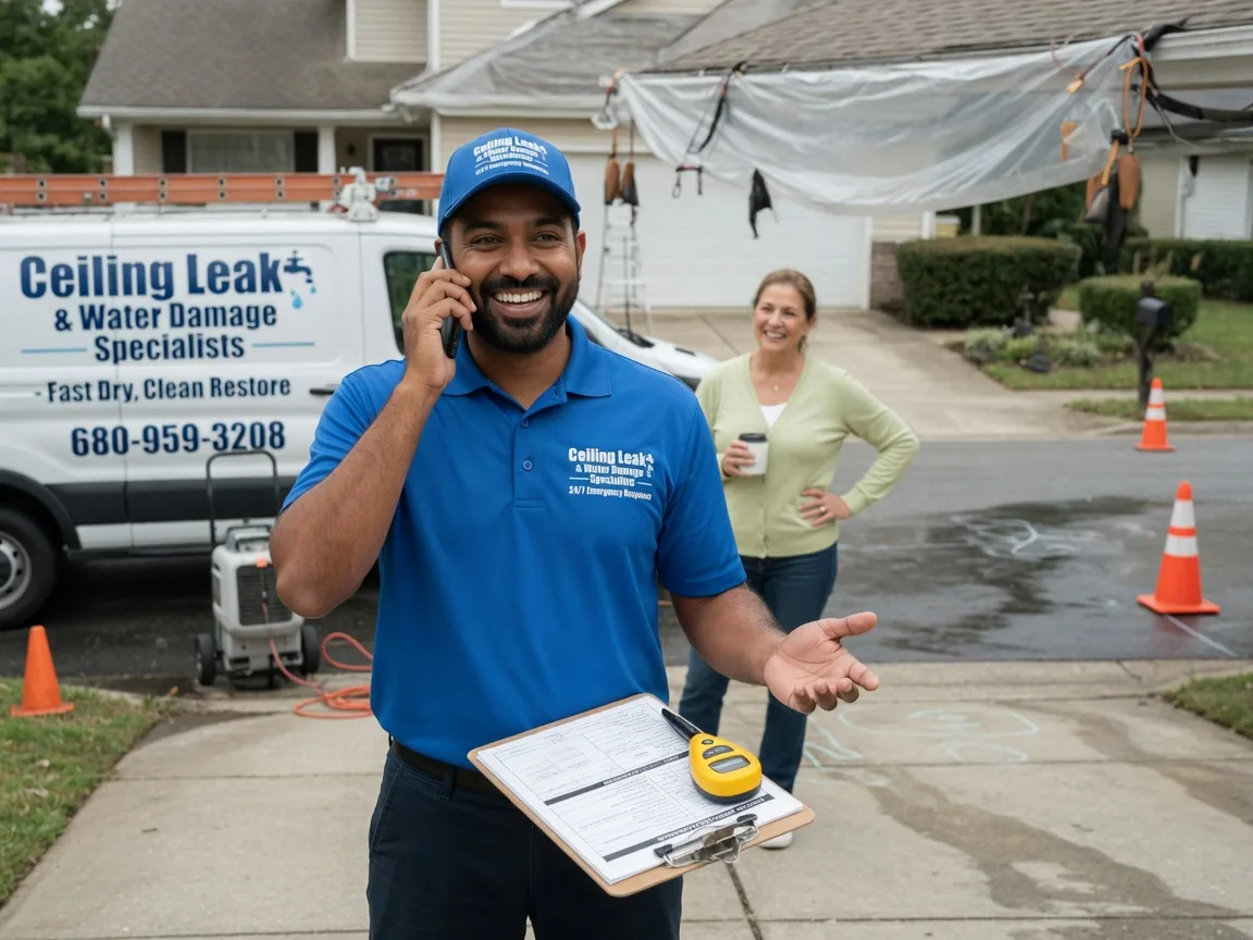 Ceiling Leak Cleanup East Greenville, PA FAQs